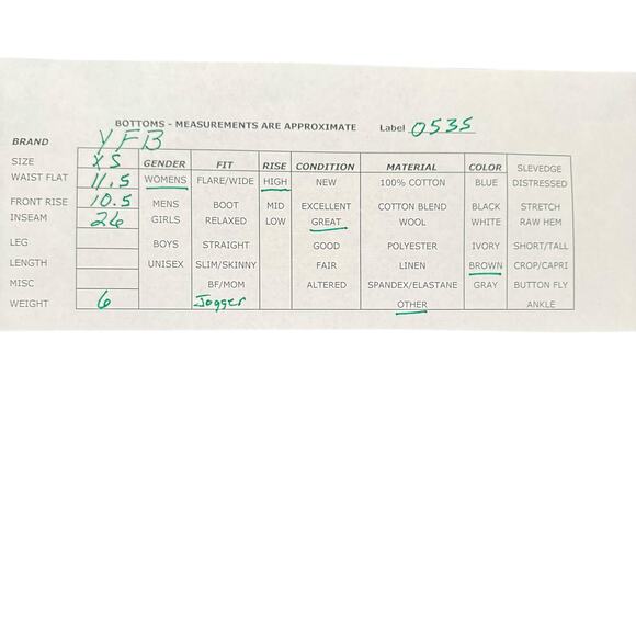 Young Fabulous & Broke Chocolate Brown Satin Tie Hem Jogger Pants Cargo Size XS - Picture 2 of 10